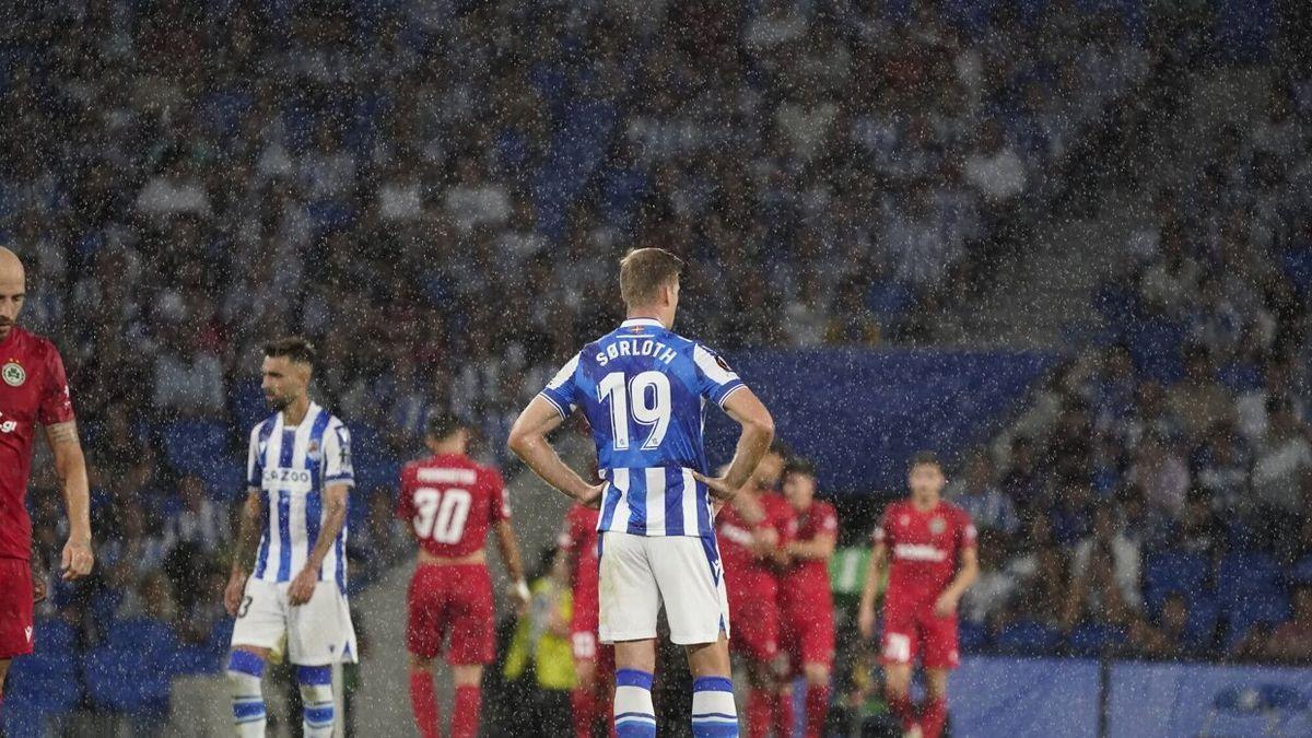 Partido de Europa League entre la Real y el Omonia