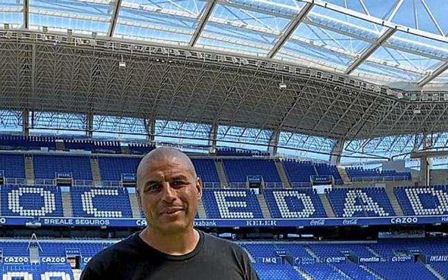 Juan Gómez ya conoce el nuevo Anoeta. Hoy vivirá en primer persona el ambiente que se genera. | FOTO: N.G.