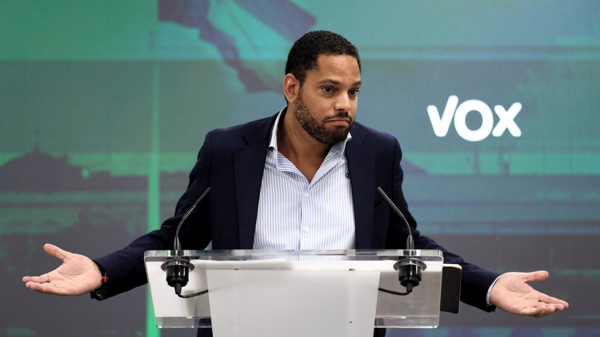 El secretario general de Vox, Ignacio Garriga.