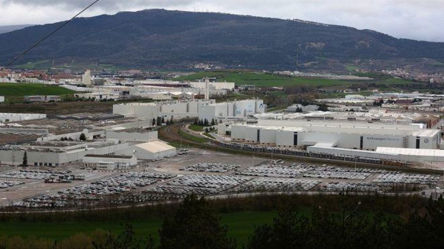 La factor&iacute;a de VW Navarra.