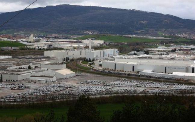 La factor&iacute;a de VW Navarra.