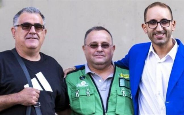Eduardo Echeverría, Félix Ángel Catalán e Igor Gerboles. Eduardo Echeverría, Félix Ángel Catalán e Igor Gerboles.