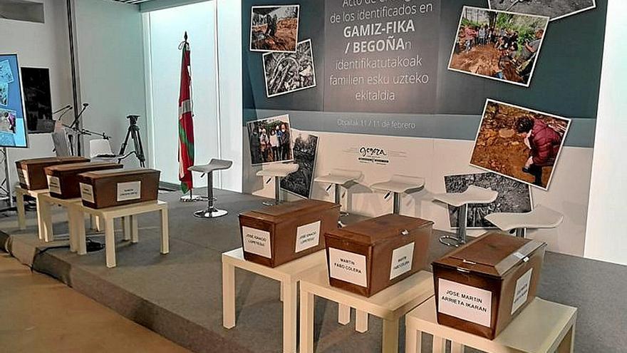 El emotivo acto se celebró en la sede de Gogora en Bilbao.