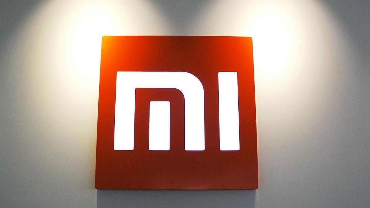 El logo de Xiaomi en una de sus oficinas.