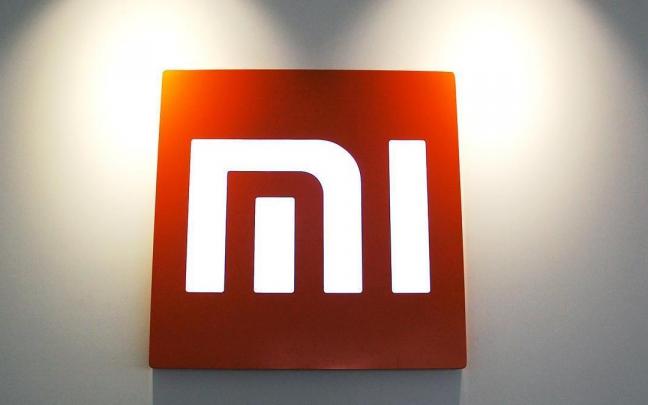 El logo de Xiaomi en una de sus oficinas.
