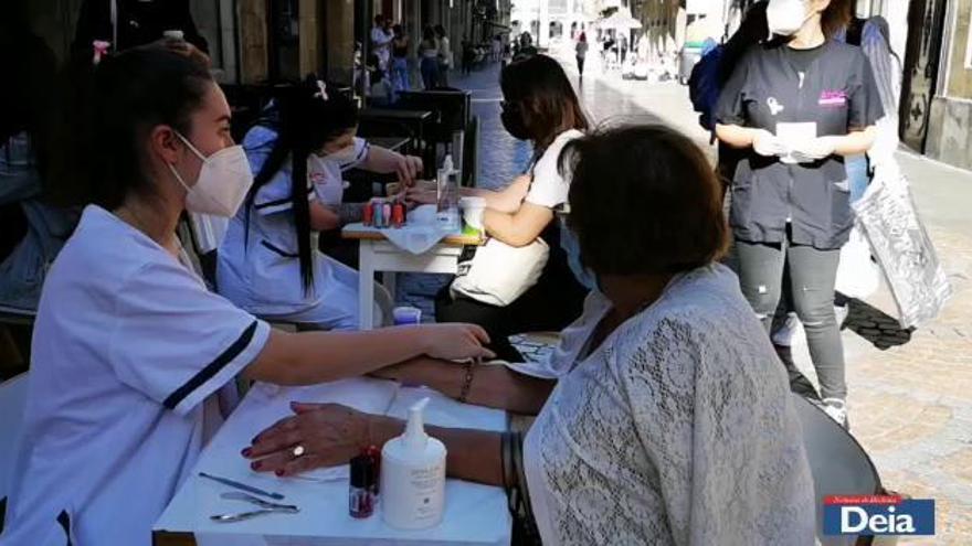 Iniciativa solidaria en favor del cáncer de mama en Bilbao