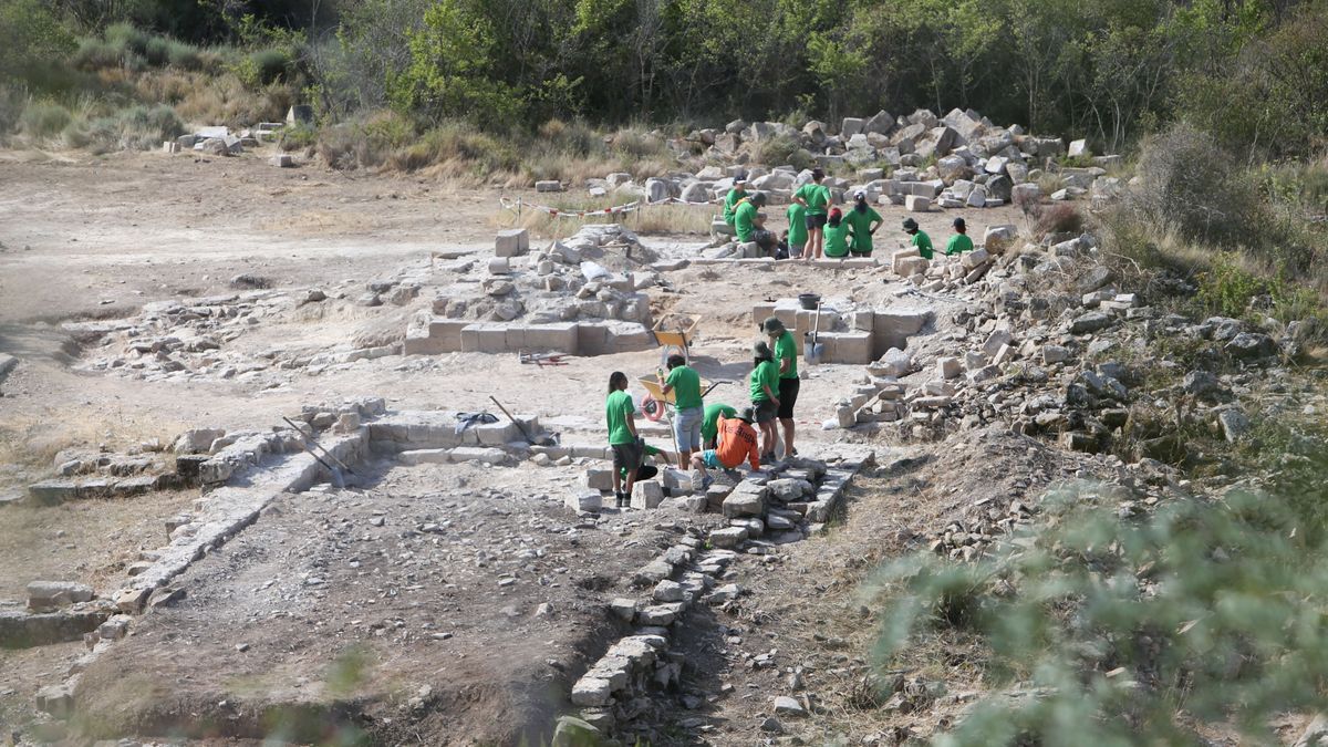 Panorámica de las excavaciones.
