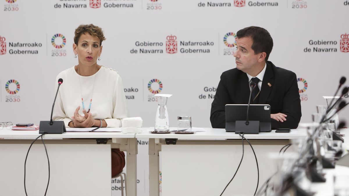 Chivite e Irujo, en la reunión sobre la planta