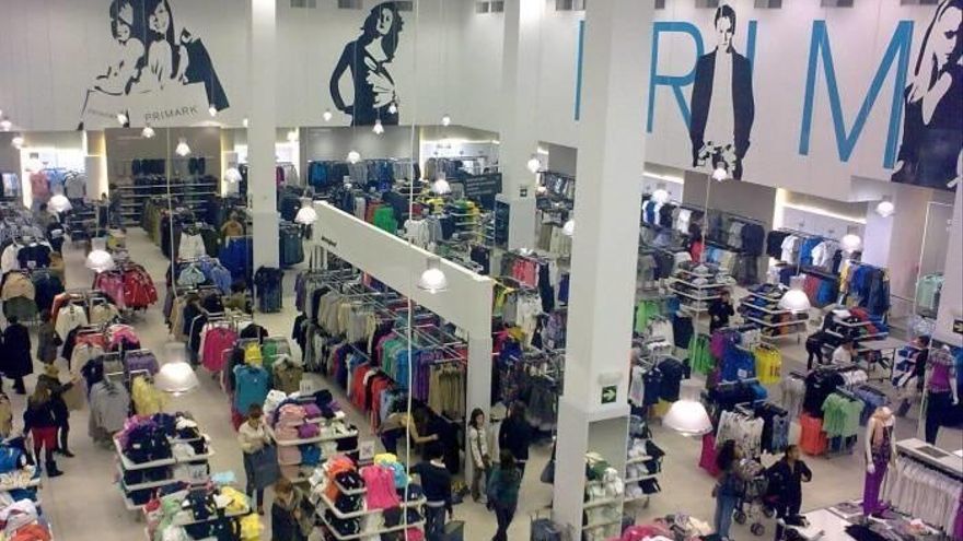 Imagen de la tienda Primark del centro comercial Ballonti