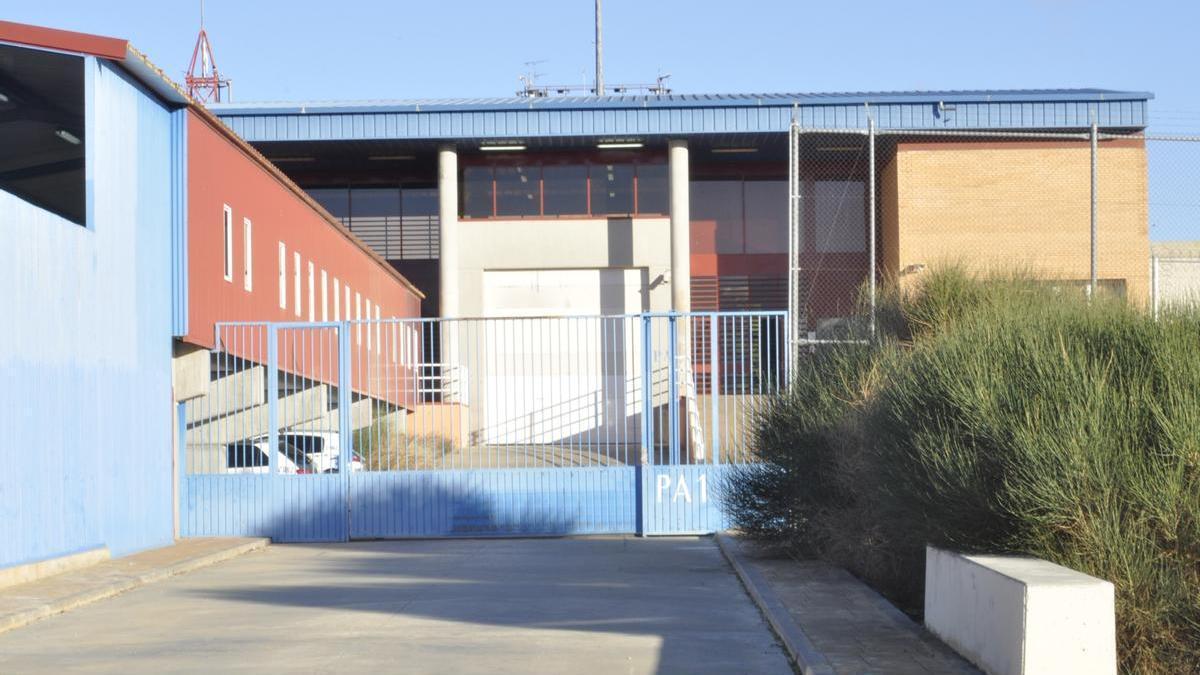 La cárcel de Zuera, en Zaragoza.