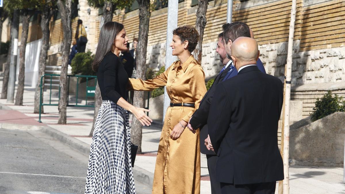 La visita de Letizia a Tudela