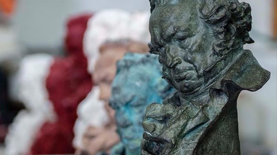 Estatuilla de los Premios Goya