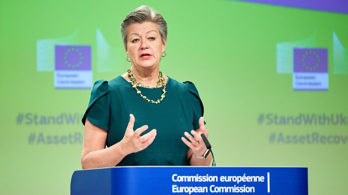 La comisaria europea de Interior, Ylva Johansson.