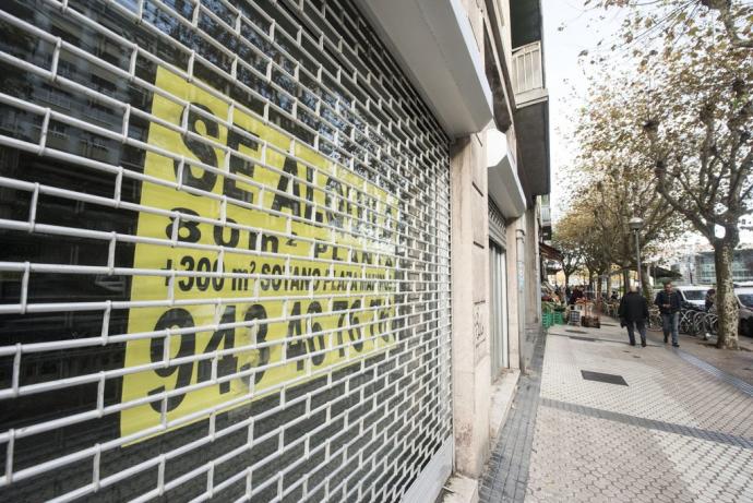 Donostia: la pandemia corrige a la baja el precio de los locales comerciales