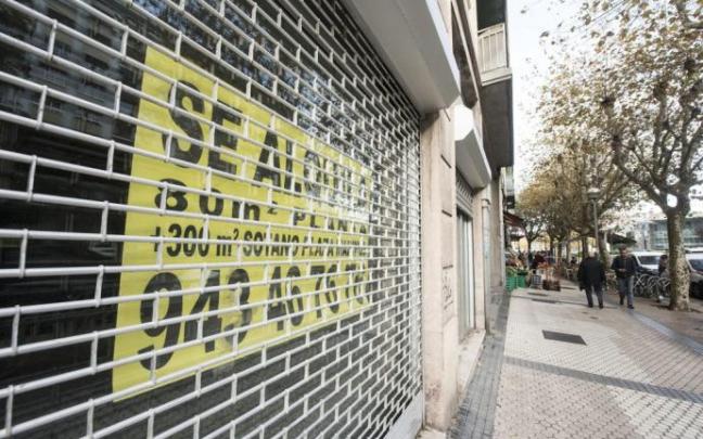 Donostia: la pandemia corrige a la baja el precio de los locales comerciales