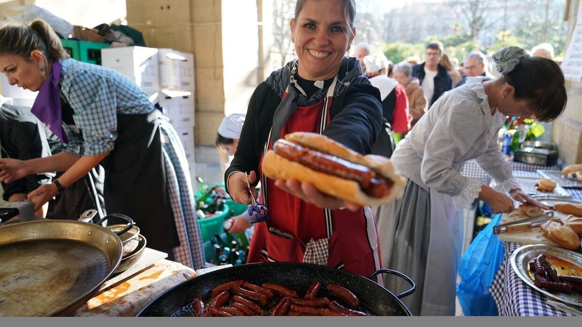 Fotos: buen ambiente en la Feria de Santo Tomás