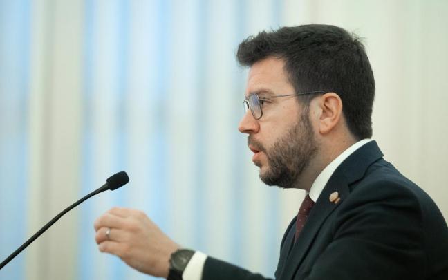 El president de la Generalitat, Pere Aragon&egrave;s.