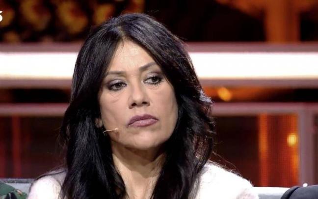 Maite Galdeano, en un plató. Maite Galdeano, en un plató.