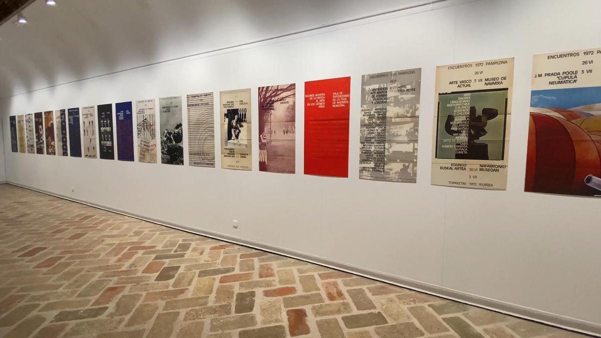 Carteles de Encuentros de Pamplona de 1972.