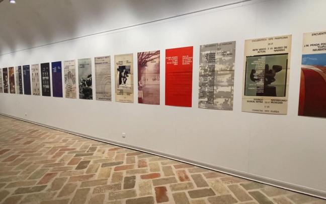 Carteles de Encuentros de Pamplona de 1972.