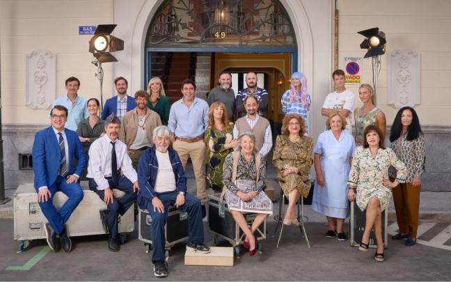 Foto de familia del reparto de la próxima temporada de ‘La que se avecina’.