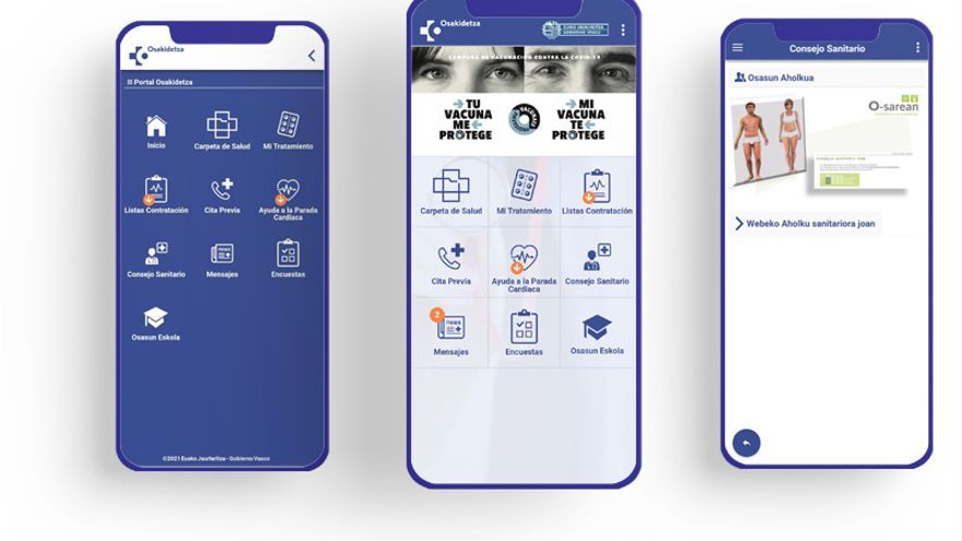 Osakidetza ensaya la tarjeta sanitaria digital en los teléfonos móviles