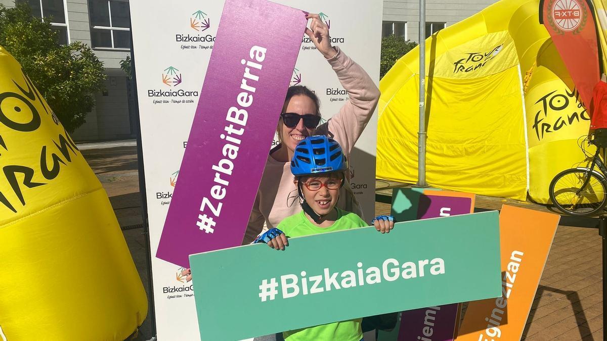 Bizkaia Gara se suma al esfuerzo para fomentar el uso de la bicicleta y apoyar el voluntariado.