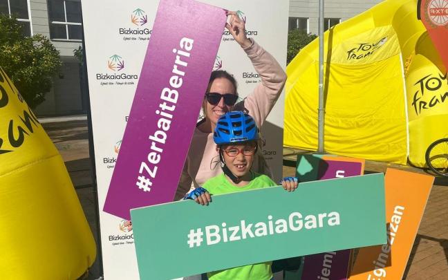 Bizkaia Gara se suma al esfuerzo para fomentar el uso de la bicicleta y apoyar el voluntariado.