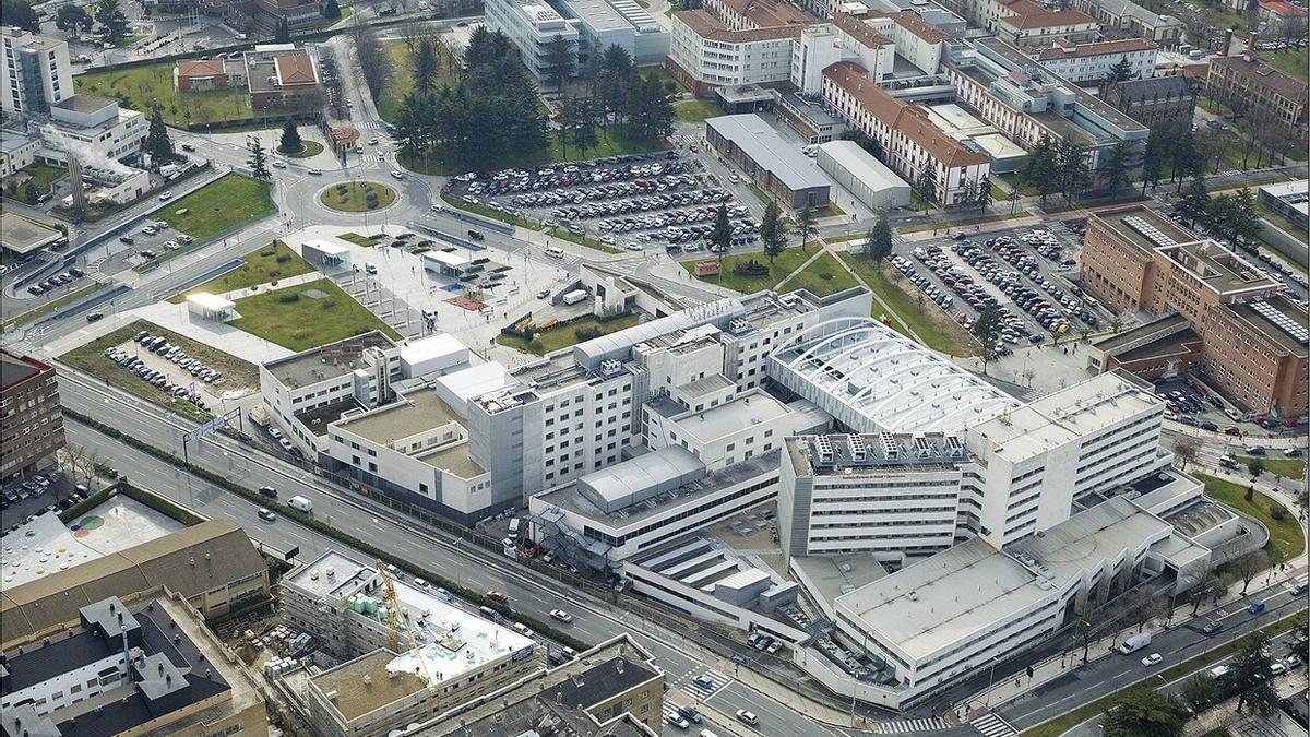 Vista aérea Hospital Universitario de Navarra (HUN)