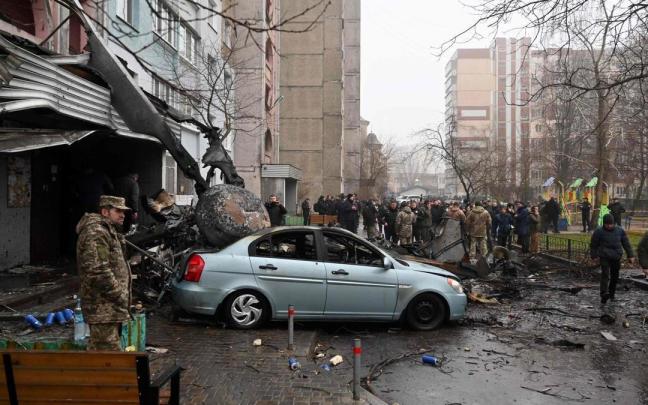 Se desconocen las causas por las que el helic&oacute;ptero se ha desplomado.
