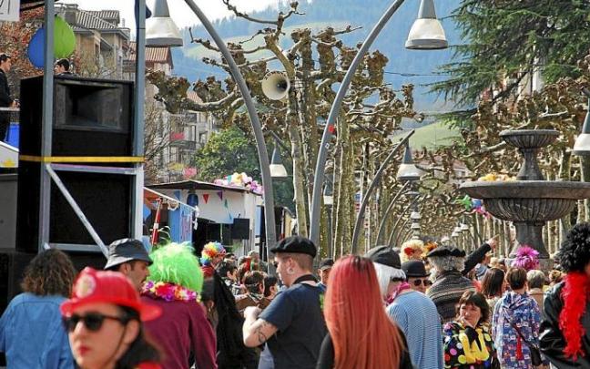El paseo San Francisco, un día de Carnaval de este año. El paseo San Francisco, un día de Carnaval de este año.