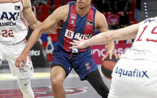 Baldwin fue el dueño y señor del encuentro y completó su mejor actuación hasta el momento en ACB. Foto: Pilar Barco