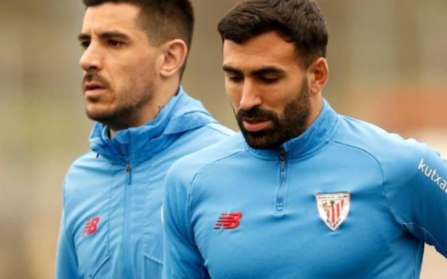 Mikel Balenziaga durante el entrenamiento del Athletic de este miércoles en Lezama Mikel Balenziaga durante el entrenamiento del Athletic de este miércoles en Lezama