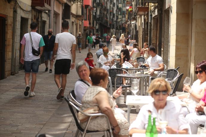 Balmaseda lleva en la zona roja por coronavirus desde el viernes