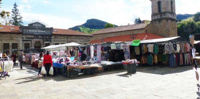 El mercado de la plaza de San Juan.