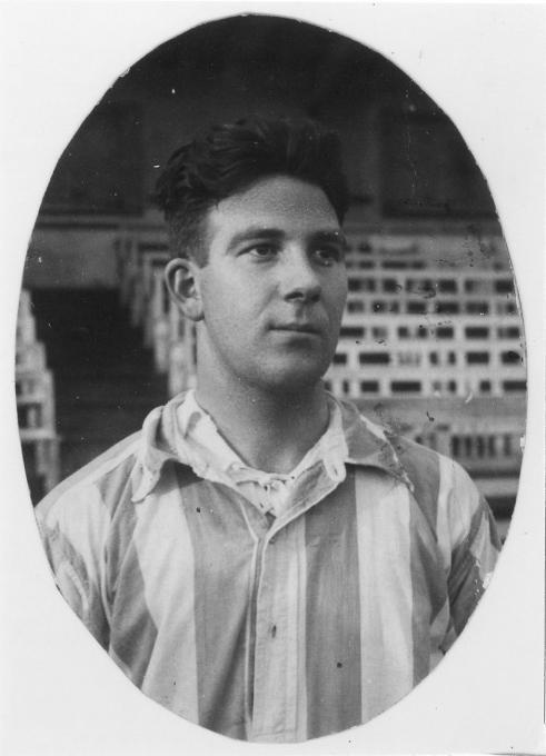 Baltasar Albéniz Martínez (1905-1978), uno de los grandes de la historia del Deportivo Alavés. Foto: Archivo del autor