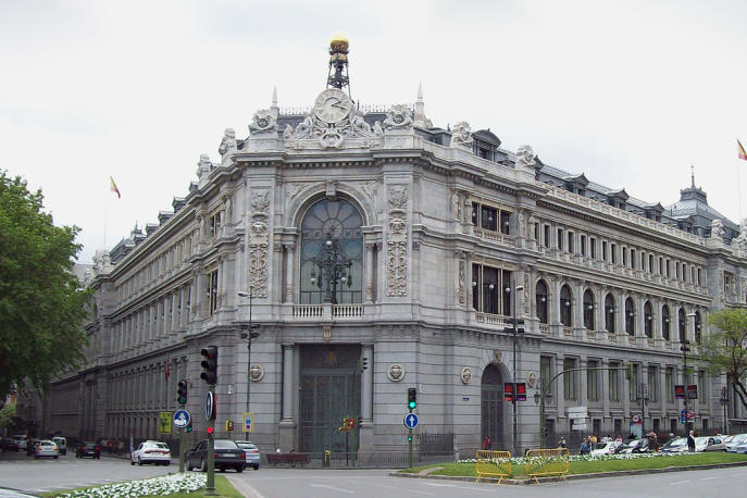 Sede del Banco de España, en Madrid.