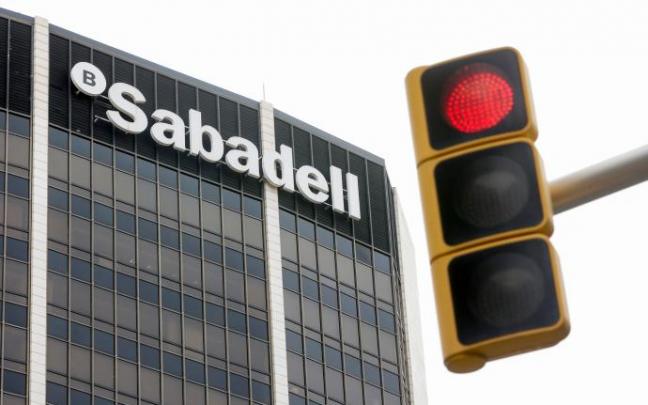 Sede corporativa del Banco Sabadell en Barcelona. Sede corporativa del Banco Sabadell en Barcelona.
