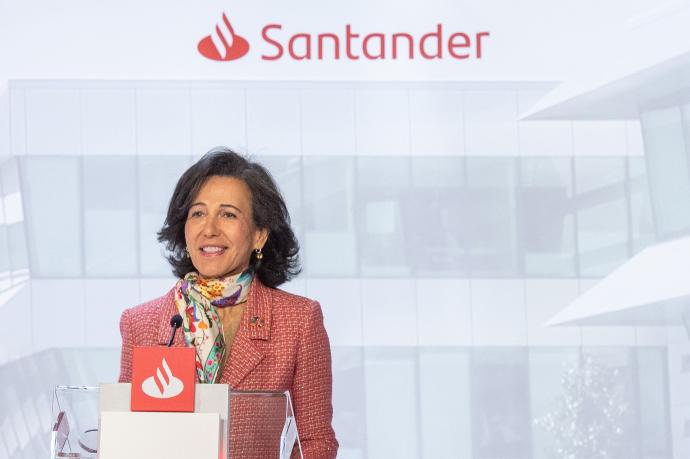 Patricia Botín, presidenta del Santander.