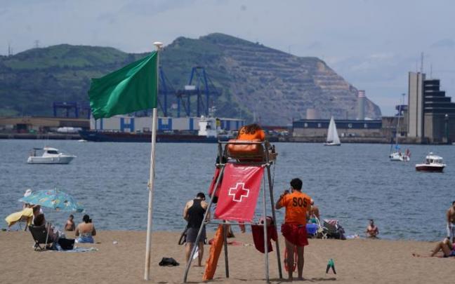 Las playas vizcainas se preparan para un fin de semana con temperaturas de Bizkaia
