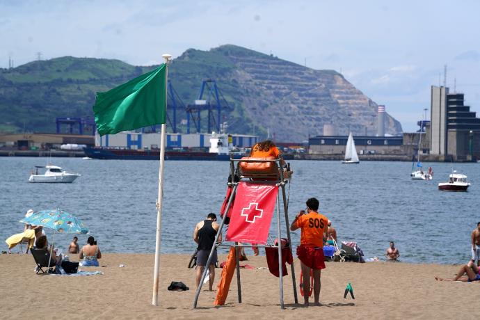 La temperatura del agua alcanza los 22ºC