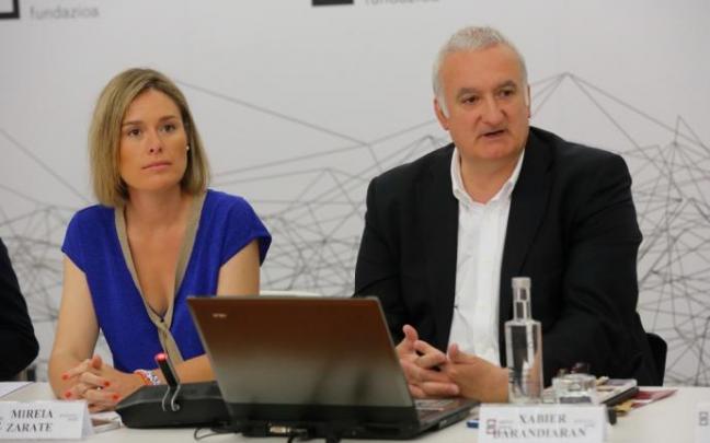 Los burukides Mireia Zarate y Xabier Barandiaran