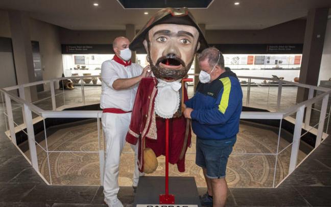 El kiliki Barbas ocupa su lugar en el Museo. El kiliki Barbas ocupa su lugar en el Museo.