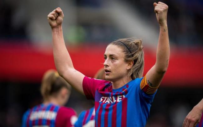 Alexia Putellas, autora de dos goles.