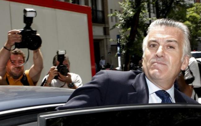 Luis Bárcenas, durante una de sus procesos en el Tribunal Supremo. Luis Bárcenas, durante una de sus procesos en el Tribunal Supremo.