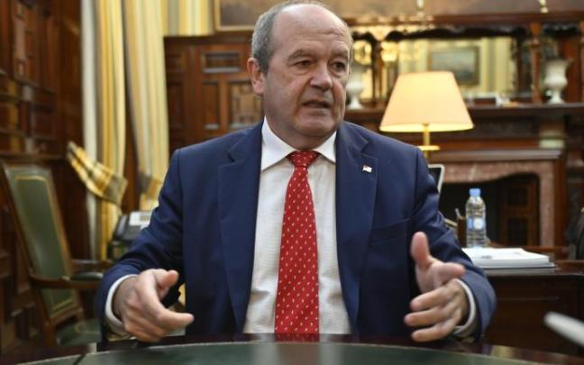 Ricardo Barkala, presidente del Puerto de Bilbao y una de las personas que ha manifestado públicamente su deseo de optar a la presidencia del Athletic.