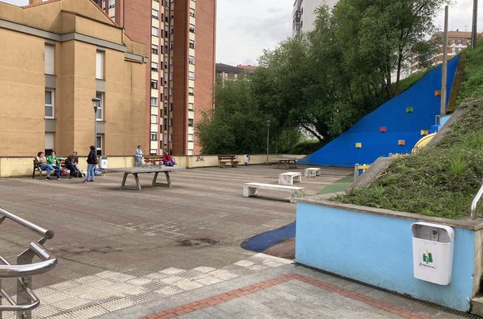 El camino biosaludable partirá del parque de la zona alta del barrio.