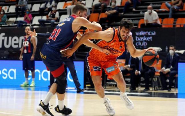 Partido entre Valencia y Baskonia