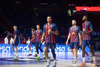 El Baskonia en un partido reciente.