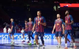 El Baskonia en un partido reciente.